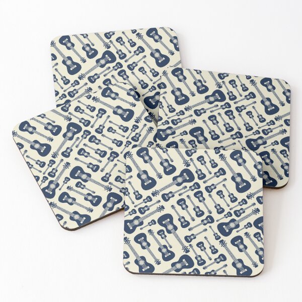 Item preview, Ukulele Seamless Pattern Light Theme designed and sold by nightsworthy.