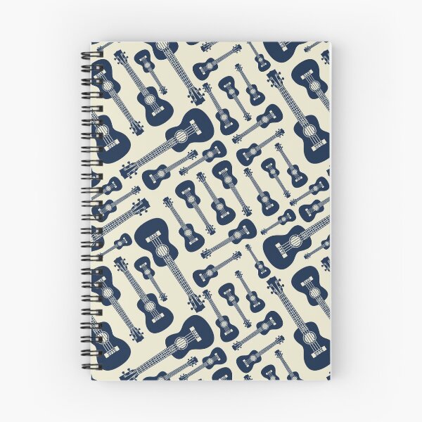 Item preview, Ukulele Seamless Pattern Light Theme designed and sold by nightsworthy.