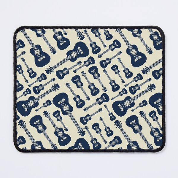 Item preview, Ukulele Seamless Pattern Light Theme designed and sold by nightsworthy.