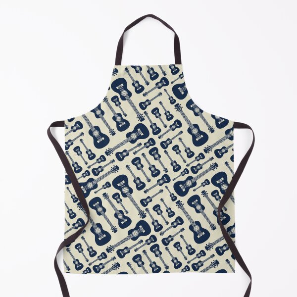 Item preview, Ukulele Seamless Pattern Light Theme designed and sold by nightsworthy.