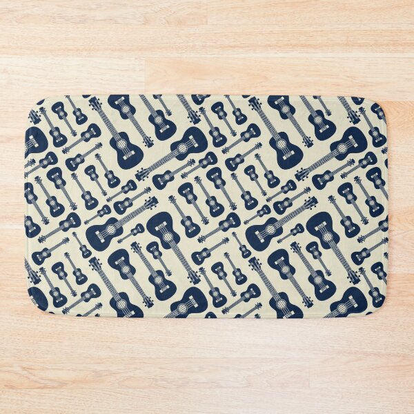 Item preview, Ukulele Seamless Pattern Light Theme designed and sold by nightsworthy.