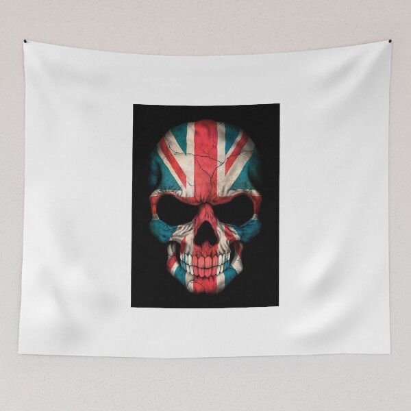 Item preview, Skull union jack designed and sold by E1Dorado.