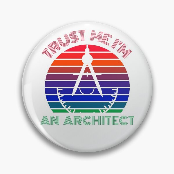 Item preview, Trust Me I'm An Architect Retro Style designed and sold by 9N20.