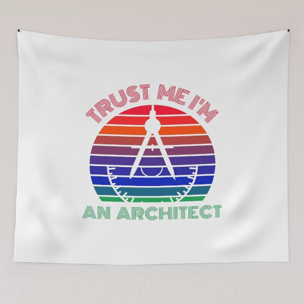 Item preview, Trust Me I'm An Architect Retro Style designed and sold by 9N20.