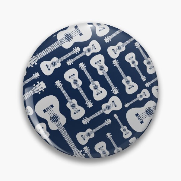 Item preview, Ukulele Seamless Pattern Dark Theme designed and sold by nightsworthy.