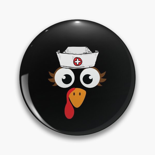 Item preview, Thanksgiving Turkey Face, With Hat Nurse Family Costume Thanksgiving Gifts designed and sold by Gifts-Trend.
