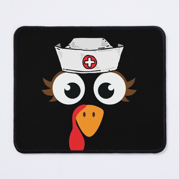 Item preview, Thanksgiving Turkey Face, With Hat Nurse Family Costume Thanksgiving Gifts designed and sold by Gifts-Trend.
