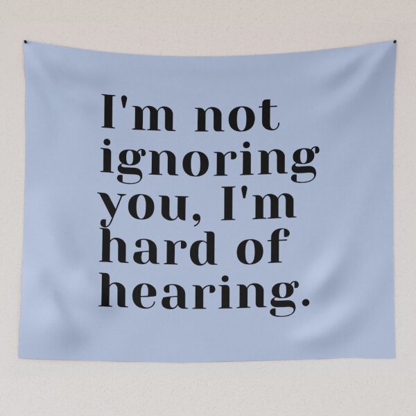 Item preview, Hearing Impaired designed and sold by RomioshopID.