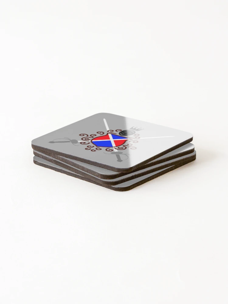 Thumbnail 4 of 5, Coasters (Set of 4), Knight Signet designed and sold by RenaissanceFan.