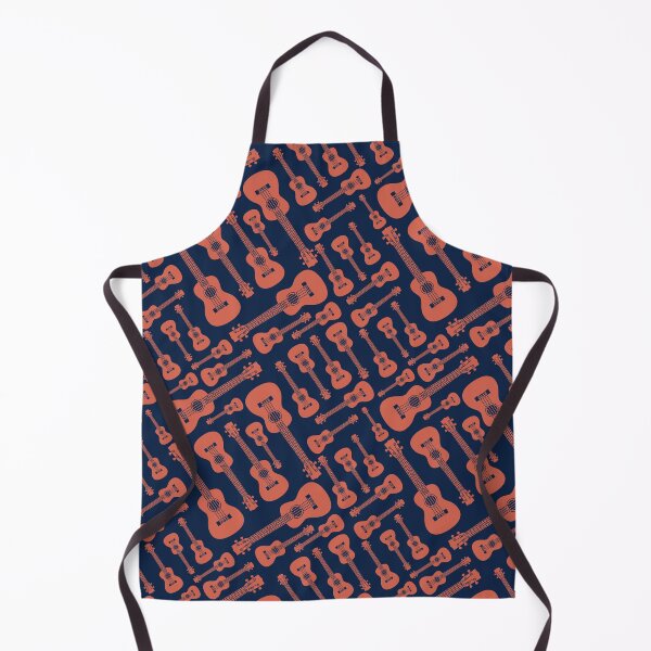 Item preview, Ukulele Seamless Pattern Brown designed and sold by nightsworthy.