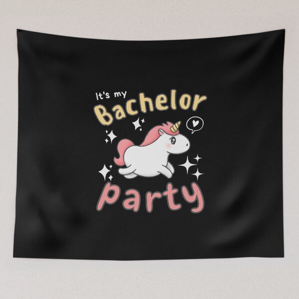 Item preview, Funny Bachelor Party, Its My Bachelor Party, Unicorn and Star Design designed and sold by singRsong.