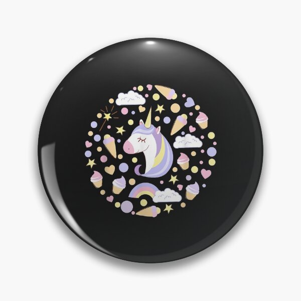 Item preview, Unicorn fun pastel cupcakes ice cream kawaii designed and sold by virnmjan.