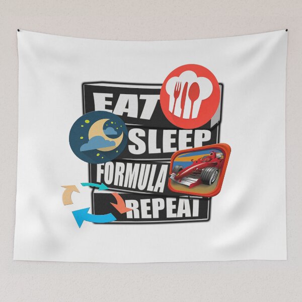 Item preview, Eat Sleep Formula Repeat designed and sold by Maculele.