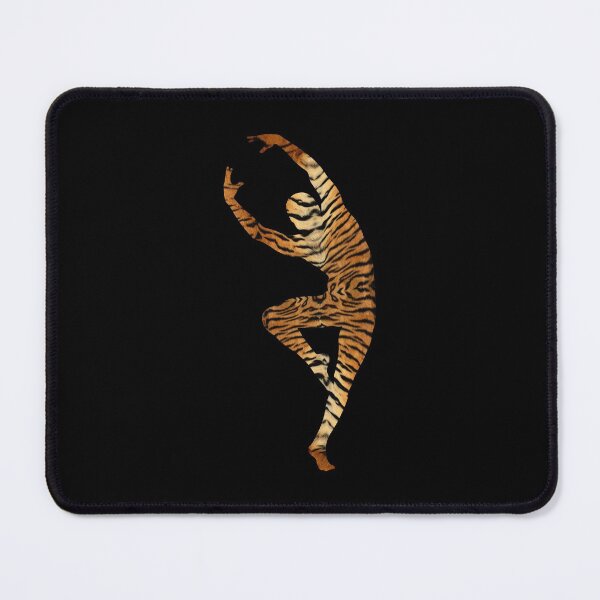 Item preview, LYRICAL BALLET - TIGER TEXTURE - MALE DANCER SILHOUETTE designed and sold by KoolDsignsDANCE.