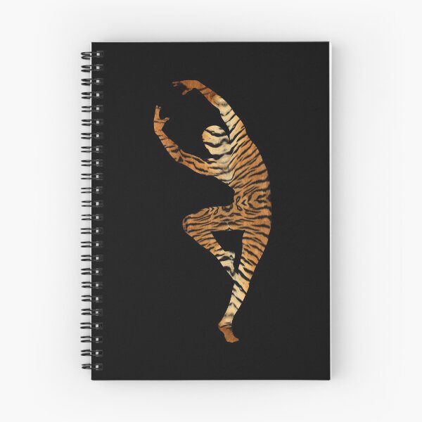 Item preview, LYRICAL BALLET - TIGER TEXTURE - MALE DANCER SILHOUETTE designed and sold by KoolDsignsDANCE.
