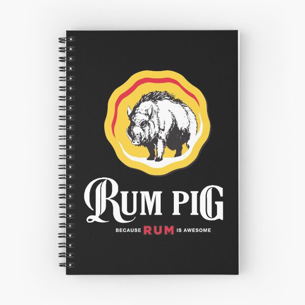 Item preview, Rum Pig Boar (white text) designed and sold by onelegiondesign.