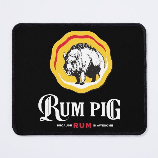 Item preview, Rum Pig Boar (white text) designed and sold by onelegiondesign.