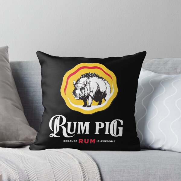 Item preview, Rum Pig Boar (white text) designed and sold by onelegiondesign.