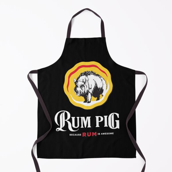 Item preview, Rum Pig Boar (white text) designed and sold by onelegiondesign.