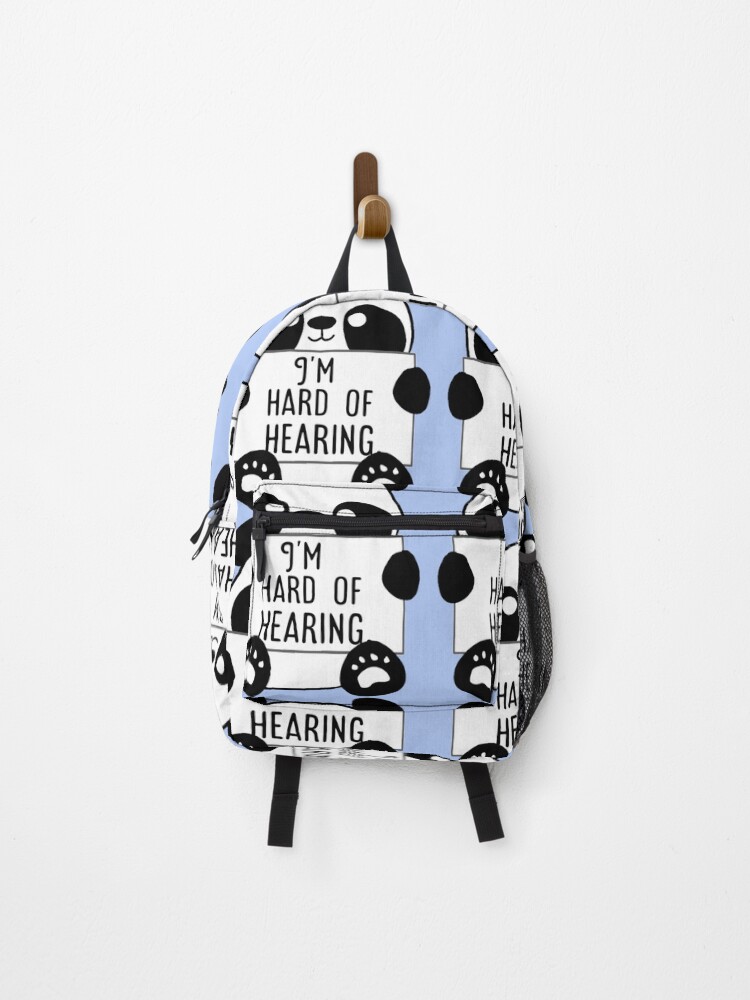 Thumbnail 1 of 3, Backpack, Hearing Impaired designed and sold by RomioshopID.