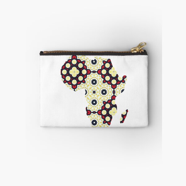 Item preview, African Continent with Ankara Print -  Colorful Patterns. designed and sold by NaniniDesigns.