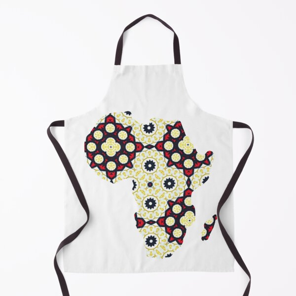 Item preview, African Continent with Ankara Print - Colorful Patterns. designed and sold by NaniniDesigns.