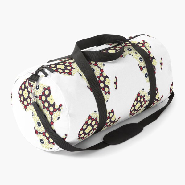 Item preview, African Continent with Ankara Print -  Colorful Patterns. designed and sold by NaniniDesigns.