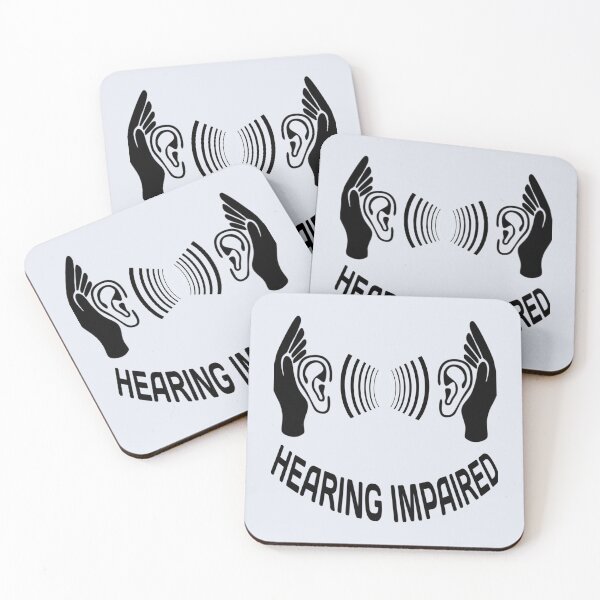 Item preview, hearing impaired _ Hearing Loss  designed and sold by RomioshopID.