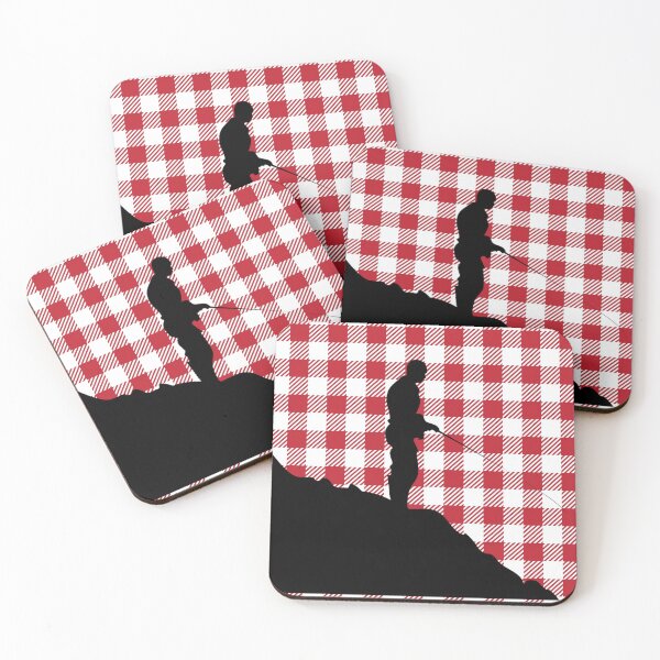 Item preview, Gingham Plaid Red White Black Fisherman designed and sold by AlteredAtelier.