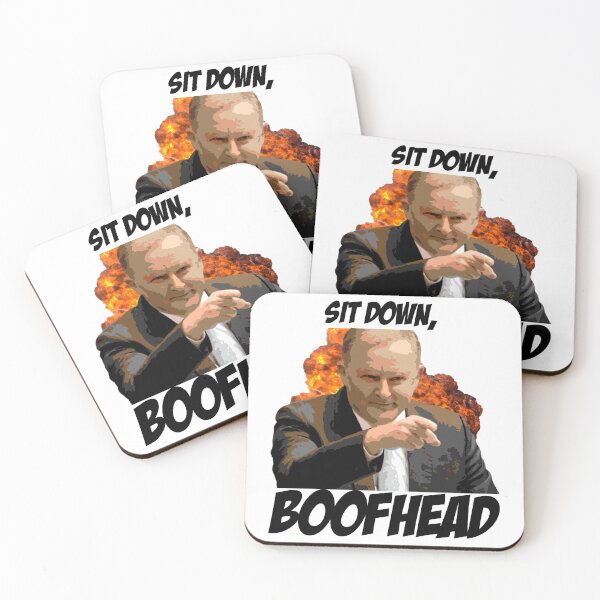 Item preview, Sit down , BOOFHEAD -  FUNNY EXPLOSIVE T-SHIRT designed and sold by andrei49387.