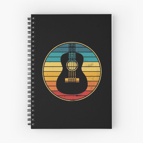 Item preview, Retro Vintage Circle Sunset Ukulele designed and sold by nightsworthy.