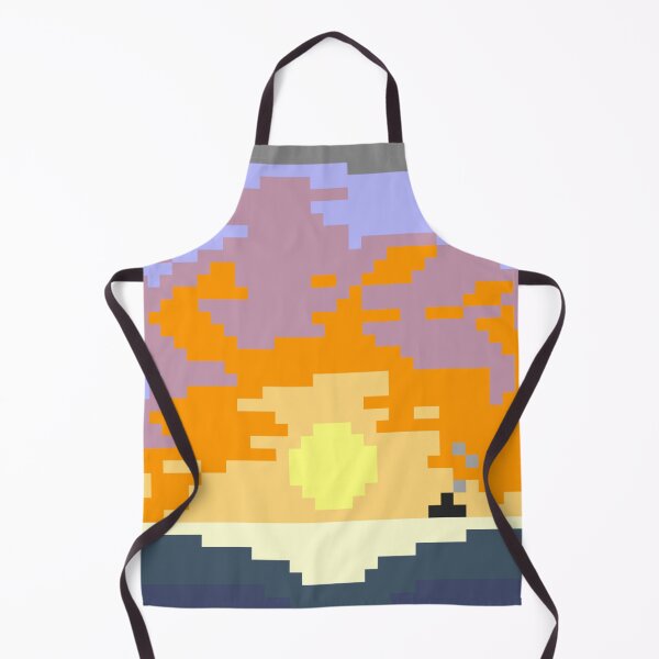 Item preview, Sunset at the Sea - Pixel Art designed and sold by gambarin-art.