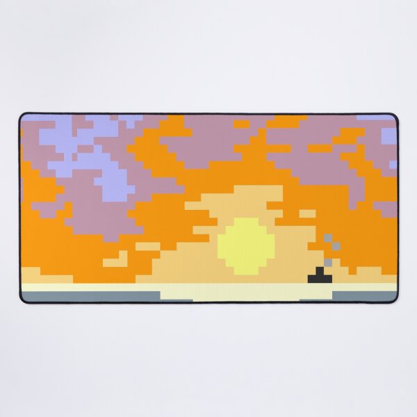 Item preview, Sunset at the Sea - Pixel Art designed and sold by gambarin-art.