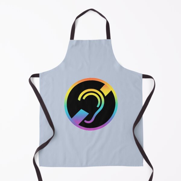 Item preview, Hearing impaired - Deaf symbol Rainbow colors   designed and sold by RomioshopID.