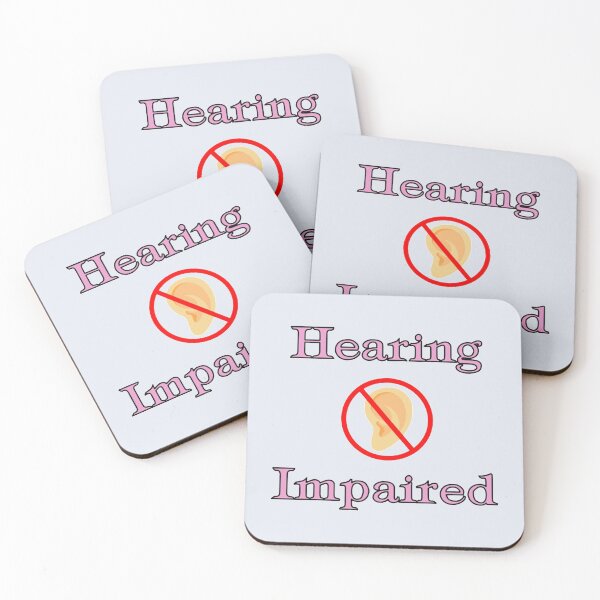 Item preview, Hearing Impaired designed and sold by RomioshopID.