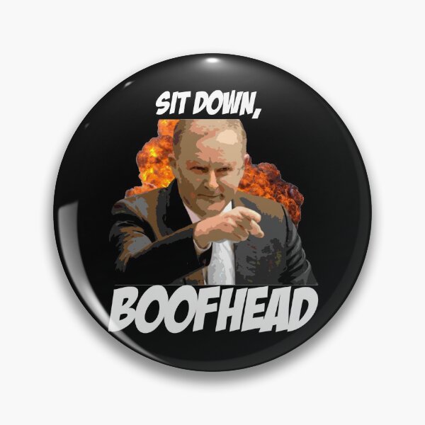 Item preview, Sit down , BOOFHEAD -  FUNNY EXPLOSIVE T-SHIRT designed and sold by andrei49387.