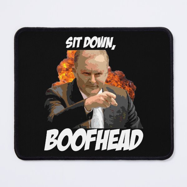 Item preview, Sit down , BOOFHEAD - FUNNY EXPLOSIVE T-SHIRT designed and sold by andrei49387.