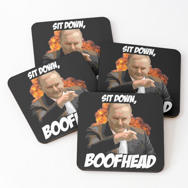 Item preview, Sit down , BOOFHEAD -  FUNNY EXPLOSIVE T-SHIRT designed and sold by andrei49387.