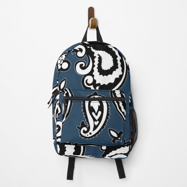 Item preview, Navy Blue Paisley Pattern ,Vintage Navy Blue Floral Pattern, Navy Blue Psychedelic Pattern designed and sold by Tamas Das.