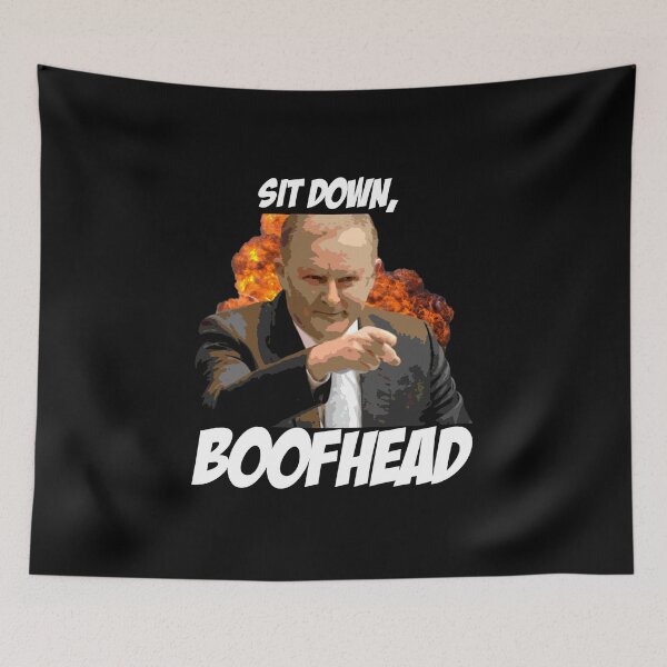 Item preview, Sit down , BOOFHEAD -  FUNNY EXPLOSIVE T-SHIRT designed and sold by andrei49387.