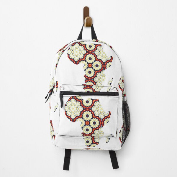 Item preview, African Continent with Ankara Print - Colorful Patterns. designed and sold by NaniniDesigns.