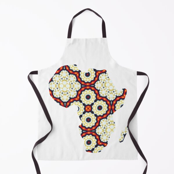 Item preview, African Continent with Ankara Print - Colorful Patterns. designed and sold by NaniniDesigns.