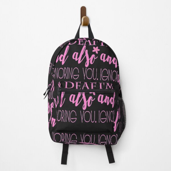 Item preview, Hearing impaired ignoring you pink designed and sold by RomioshopID.