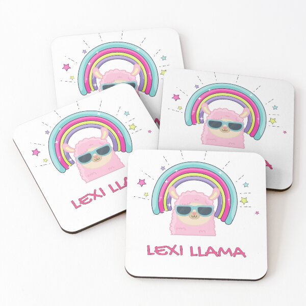 Item preview, Lexi Llama Tshirt - Lexi Llama Rainbow Sticker designed and sold by loosequee.