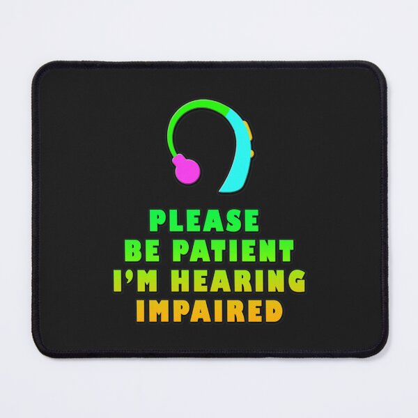 Item preview, HEARING IMPAIRED designed and sold by RomioshopID.