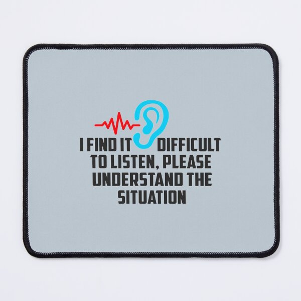 Item preview, Hearing Impaired designed and sold by RomioshopID.