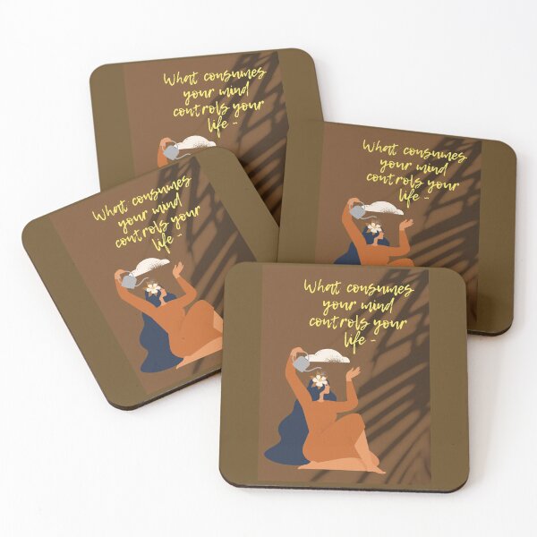 Item preview, Mindfulness Quote designed and sold by KanvasGifts.