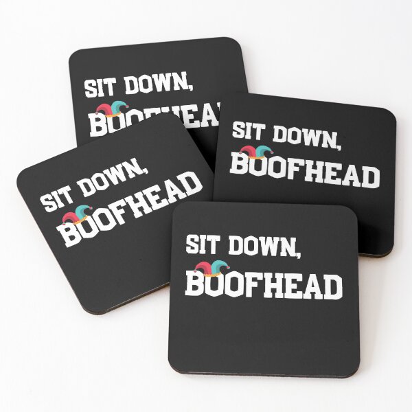 Item preview, Sit down , BOOFHEAD -  FUNNY EXPLOSIVE T-SHIRT designed and sold by andrei49387.