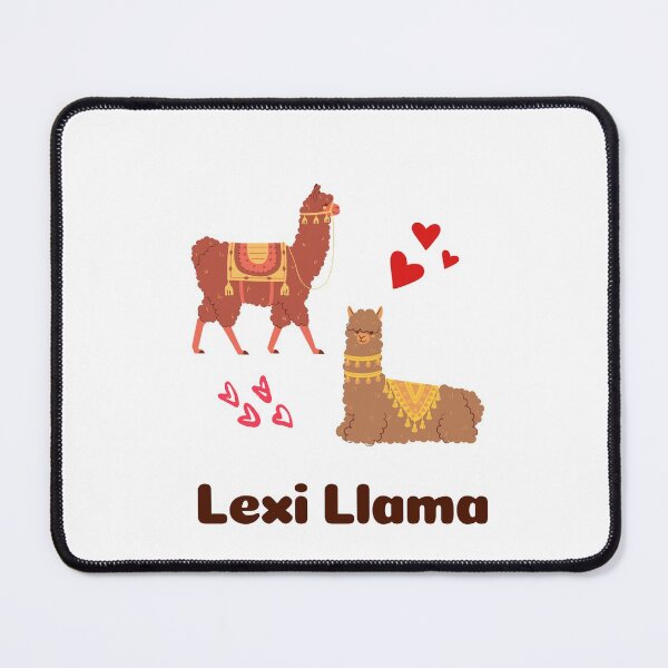 Item preview, Lexi Llama Tshirt - Lexi Llama Hensler Sticker designed and sold by loosequee.