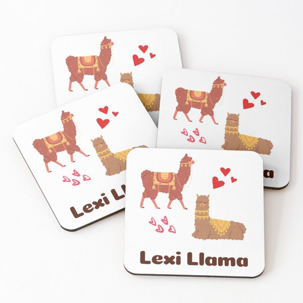 Item preview, Lexi Llama Tshirt - Lexi Llama Hensler Sticker designed and sold by loosequee.